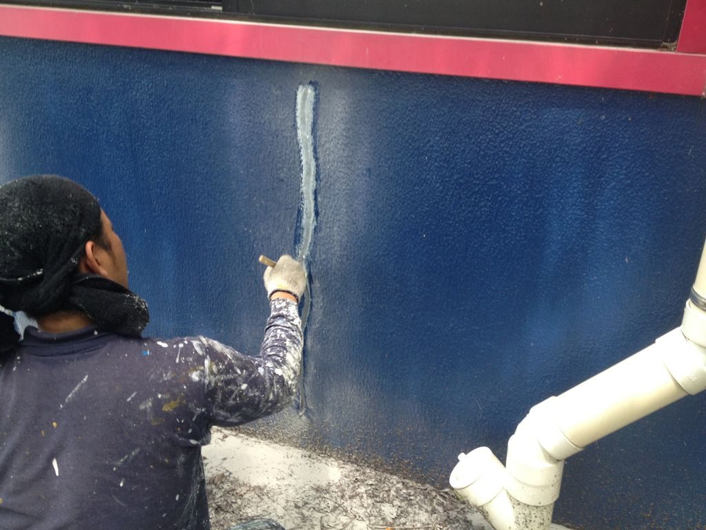 ごえん組 塗装風景 ごえん組 塗装風景